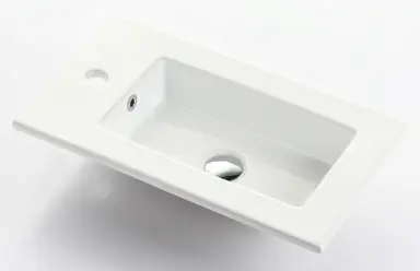[UBM-P12823-26X46] حوض مغسلة شفرة حنفية جانبية 26*46